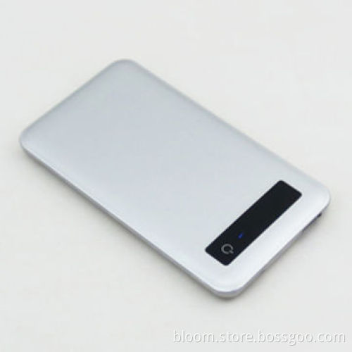 Ultra-slim Mobile Charger for iPhone 6, 5,000mAh, USB Output 1A, 4-level LED IndicatorNew